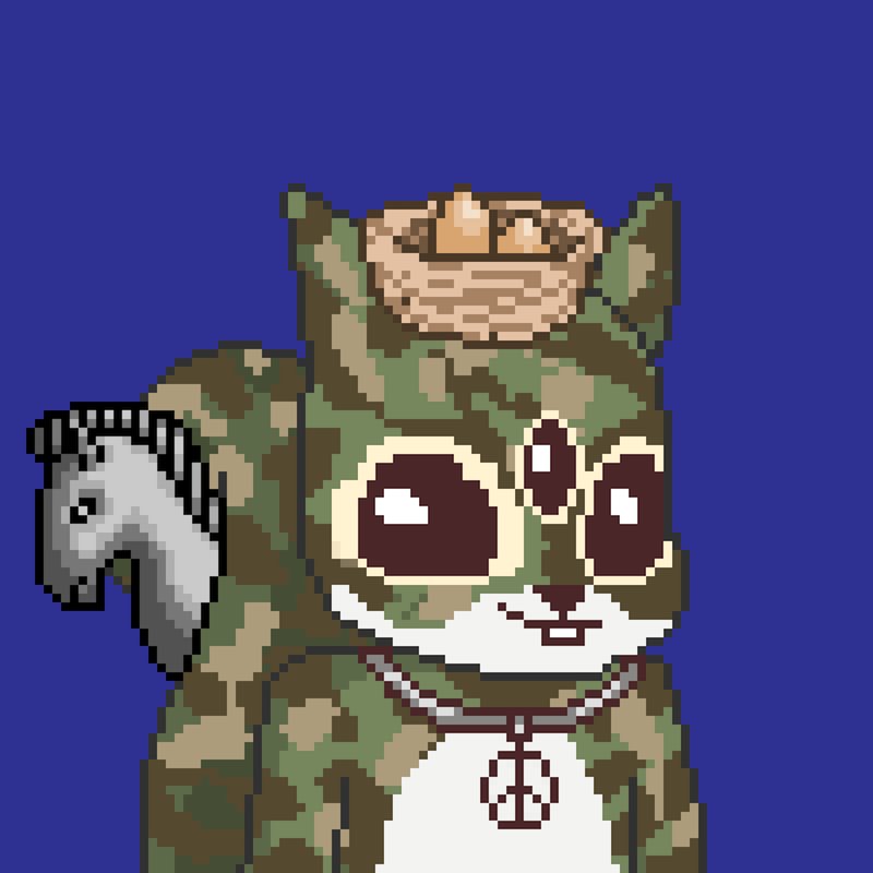 Pixel Squirrels #481